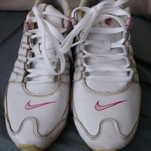 Women's white Nike Shocks Size 8.5